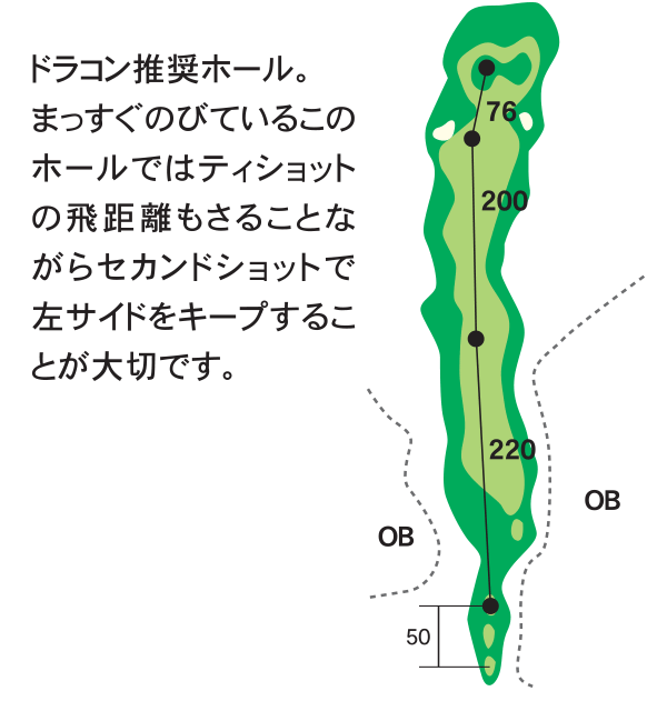 ザ・カントリークラブ・能登 みさごコース9番ホール コース図