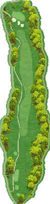 ＨＡＮＡＺＯＮＯ ＧＯＬＦ IN7番ホール コース図