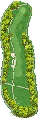チェリーゴルフ天草コース OUT7番ホール コース図