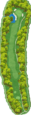 杜の公園ゴルフクラブ OUT7番ホール コース図