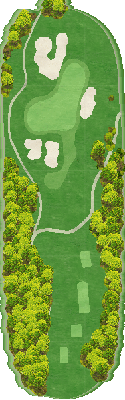 ザ・カントリークラブ・ジャパン OUT6番ホール コース図