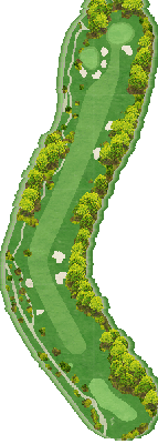 ＴＯＳＨＩＮ Ｐｒｉｎｃｅｖｉｌｌｅ Ｇｏｌｆ Ｃｏｕｒｓｅ トーシンプリンスビルゴルフコース OUT7番ホール コース図