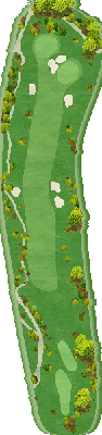 ＴＯＳＨＩＮ Ｐｒｉｎｃｅｖｉｌｌｅ Ｇｏｌｆ Ｃｏｕｒｓｅ トーシンプリンスビルゴルフコース IN8番ホール コース図
