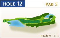 センチュリー三木ゴルフ倶楽部 IN12番ホール コース図