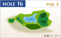センチュリー三木ゴルフ倶楽部 IN16番ホール コース図