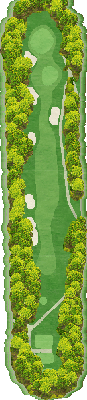 トライアルゴルフ＆リゾート ＯＩＴＡ ＣＯＵＲＳＥ（旧：大分東急ゴルフクラブ） OUT5番ホール コース図