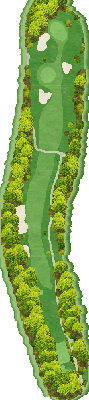 トライアルゴルフ＆リゾート ＯＩＴＡ ＣＯＵＲＳＥ（旧：大分東急ゴルフクラブ） OUT6番ホール コース図