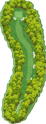 エリエールゴルフクラブ松山（愛媛県） OUT5番ホール コース図