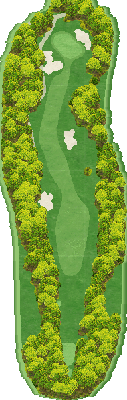 小野グランドカントリークラブ オールドコースOUT4番ホール コース図
