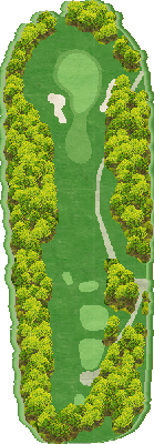 デイリー瑞浪カントリー倶楽部 OUT3番ホール コース図