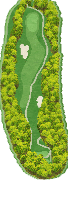 城山ゴルフ倶楽部（兵庫県） OUT3番ホール コース図
