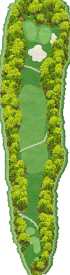 高森カントリークラブ IN7番ホール コース図