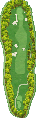 シェイクスピアカントリークラブ ロミオ2番ホール コース図