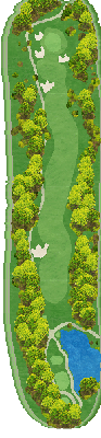 ＮＥＭＵ ＧＯＬＦ ＣＬＵＢ （旧合歓の郷ゴルフクラブ） IN2番ホール コース図