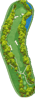 ＮＥＭＵ ＧＯＬＦ ＣＬＵＢ （旧合歓の郷ゴルフクラブ） IN7番ホール コース図