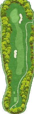 一達国際Ｐｒｉｖａｔｅ Ｇｏｌｆ倶楽部 OUT7番ホール コース図