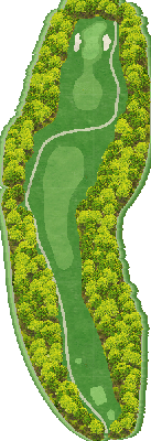一達国際Ｐｒｉｖａｔｅ Ｇｏｌｆ倶楽部 IN12番ホール コース図