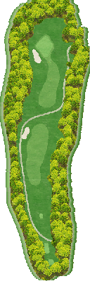 一達国際Ｐｒｉｖａｔｅ Ｇｏｌｆ倶楽部 IN16番ホール コース図