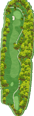 トライアルゴルフ＆リゾート ＡＳＯ ＣＯＵＲＳＥ（旧：阿蘇東急ゴルフクラブ） OUT3番ホール コース図