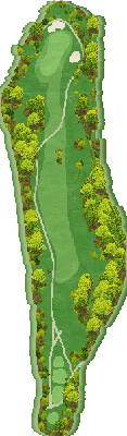 トライアルゴルフ＆リゾート ＡＳＯ ＣＯＵＲＳＥ（旧：阿蘇東急ゴルフクラブ） OUT4番ホール コース図