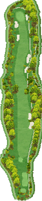 トライアルゴルフ＆リゾート ＡＳＯ ＣＯＵＲＳＥ（旧：阿蘇東急ゴルフクラブ） OUT7番ホール コース図
