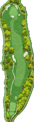 トライアルゴルフ＆リゾート ＡＳＯ ＣＯＵＲＳＥ（旧：阿蘇東急ゴルフクラブ） OUT8番ホール コース図