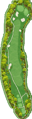 トライアルゴルフ＆リゾート ＡＳＯ ＣＯＵＲＳＥ（旧：阿蘇東急ゴルフクラブ） IN12番ホール コース図