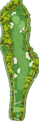 トライアルゴルフ＆リゾート ＡＳＯ ＣＯＵＲＳＥ（旧：阿蘇東急ゴルフクラブ） IN16番ホール コース図