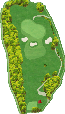 日本ダイヤモンドゴルフ倶楽部（旧：セントレジャーゴルフ勝浦） IN7番ホール コース図