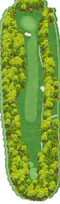 榊原ゴルフ倶楽部 南9番ホール コース図