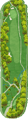 小豆島シーサイドゴルフクラブ OUT7番ホール コース図