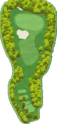根来ゴルフクラブ HOLE7番ホール コース図