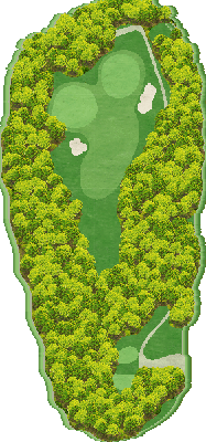 静岡カントリー島田ゴルフコース OUT7番ホール コース図
