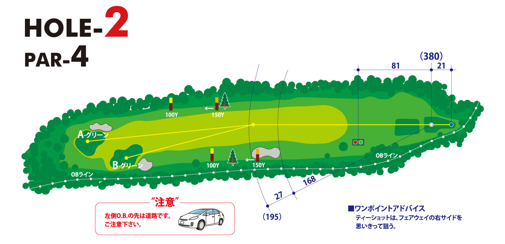 三甲ゴルフ倶楽部 富士コース (旧：富士国際ゴルフ倶楽部) 西コース(旧：富士コースIN)11番ホール コース図